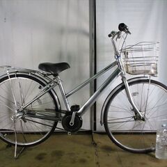 C463　限定特価　整備済み★ブリヂストン　アルベルトロイヤル★ 中古自転車 【27インチ　シルバー 】