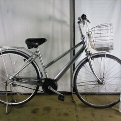 C466　限定特価　整備済み★ブリヂストン　アルベルト★ 中古自転車 【27インチ 　シルバー】