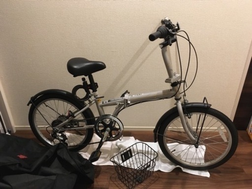 AMADEUS 折りたたみ自転車　スモーキーグレー