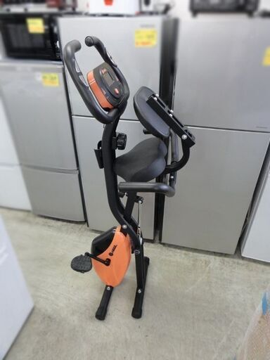 エクササイズバイク ハイガー HG-QB-J917B オレンジ エアロバイク