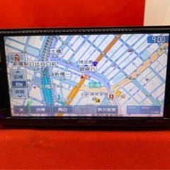 KENWOOD 上級　MDV-L502Wフルセグ　2022地図　新品バックカメラ　あ-4