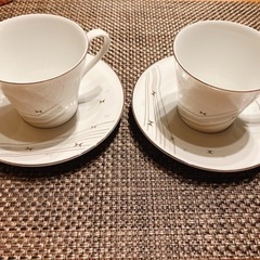 HANAE MORI コーヒーカップ(ソーサー付き)