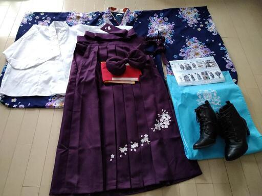 女児150cm　袴セット　キャサリンコテージ