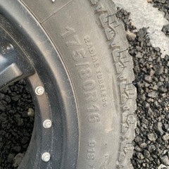 ジムニーホイール夏タイヤ付き4本セット