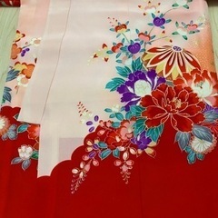 お宮参り着物　正絹　初着