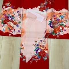 お宮参り着物　正絹　初着