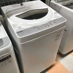 洗濯機 トウシバ AW-5G6 2019年製　※動作チェック済/...