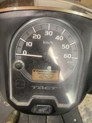実働車　整備点検済　ホンダ　タクト　af75 走行距離10402km 美品！！！！