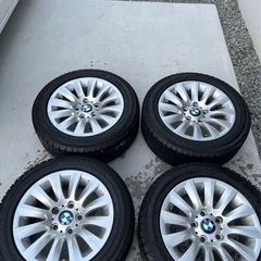 BMW 3シリーズ 純正 アルミ ホイール 4本セット16インチ 7j-16 インセット31 PCD120-5穴 ハブ72.5 スタッドレス YOKOHAMA