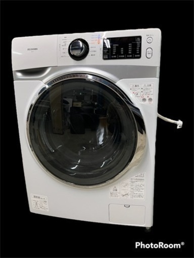 【2019年製】アイリスオーヤマ ドラム式洗濯機 HD71-W/S 7.5kg NO.90
