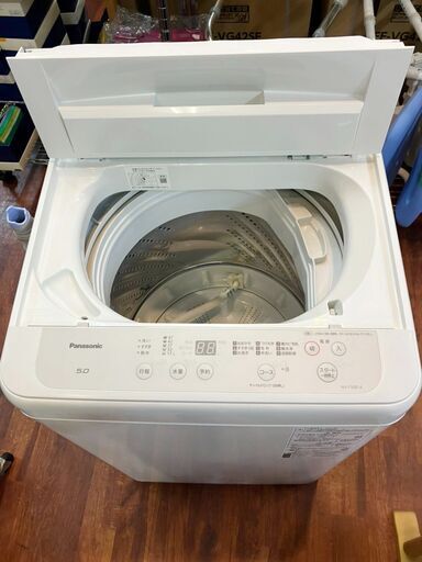 2021年製 Panasonic NA-F50B14 縦型洗濯機 5kg