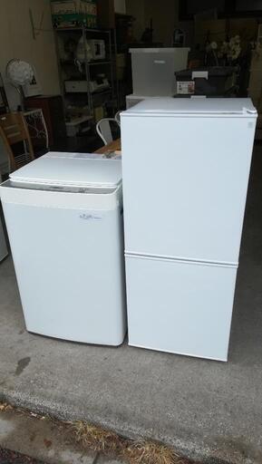 【送料格安】セット830⭐高年式セット⭐ニトリ冷蔵庫106L＋ツインバード洗濯機5.5kg⭐ご来店歓迎