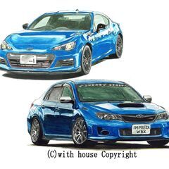 NC-419 スバルBRZ S WR/スバルWRX ST 限定版...