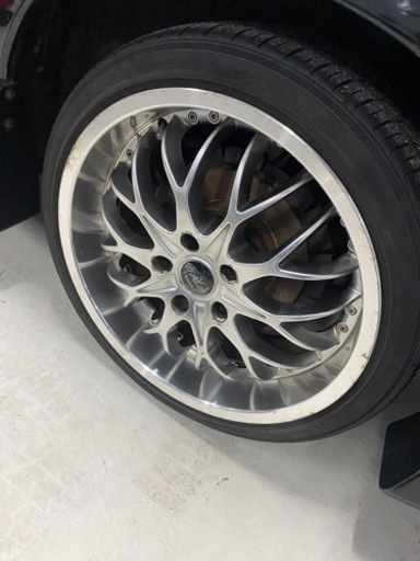 タイヤ、ホイール 18インチホイール 215-40-18タイヤ付き PCD114.3