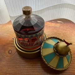 サントリー ウイスキー AGEING エイジング 15年 メリーゴーランド(メリーゴーラウンド)型ボトル　オルゴール