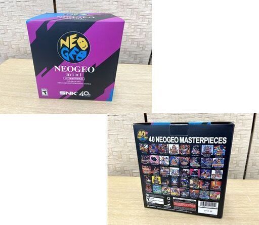 NEOGEO mini INTERNATIONAL ネオジオミニ インターナショナル 説明書 コード 箱付き 海外版 札幌市手稲区