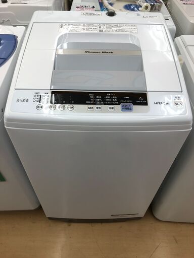 HITACHI 日立 7.0kg全自動洗濯機 NW-R704 2018年製