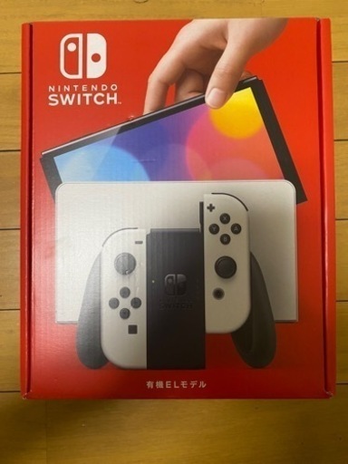 Switch本体有機ELモデルホワイト、未使用、1年間保証期間あり　Nintendo Switch ニンテンドースイッチ