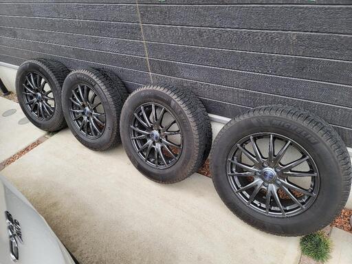 値下げ】ホイール付スタッドレス4本 225/65R17 ミシュラン X-ICE3+
