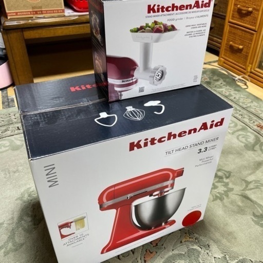 【未開封品】キッチンエイド  9KSM3311XHT ミニスタンドミキサー