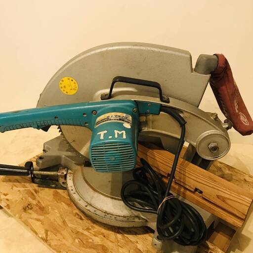 N7414 makita マキタ 卓上マルノコ LS1500 15型卓上マルノコ 1984年製 350～380mm 木工用 超硬丸ノコ 電動工具 切断工具