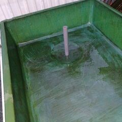 FRP水槽 大型水槽 300ℓ メダカ 金魚すくい ランチュウ
