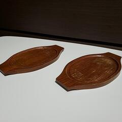 グラタン用受け皿　木製２