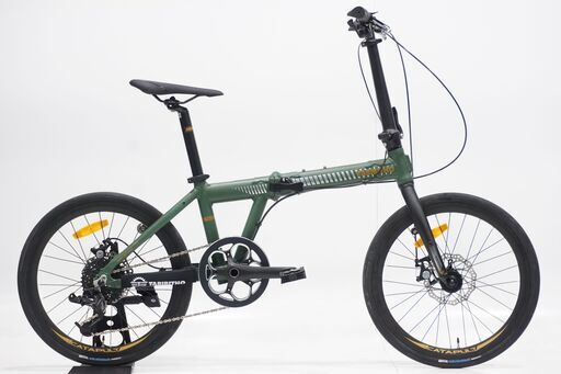 TABIBITHO 「タビビト」 CATAPULT GREEN 2022年モデル 折り畳み自転車