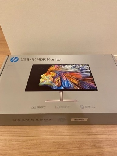 HP U28 4K HDRディスプレイ　モニター