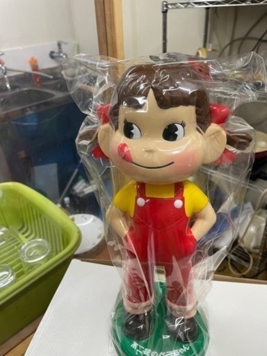 レア物！不二家ペコちゃん人形ペコちゃん首振りレアー品昭和時代