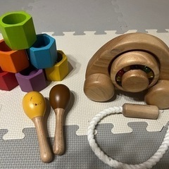 木製おもちゃセット