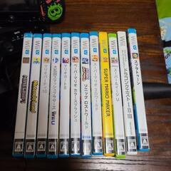 WiiU すぐ遊べるセット+ソフト12本(うち2本は内部データ)付き
