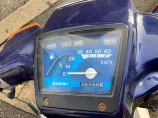 売約済】実働 バリ溝 卸売 スズキ BA41A バーディー 4スト 原付 スクーター