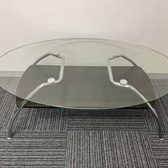 センターテーブル ガラス天板 複数出品 ローテーブル