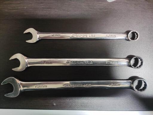 SNAP-ON\nスナップオン\nコンビネーションレンチ\nギザ有り
