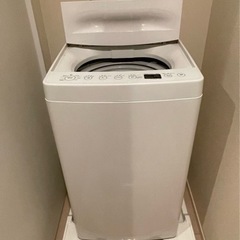 アマダナ　全自動洗濯機 4.5kg （長期保証付）