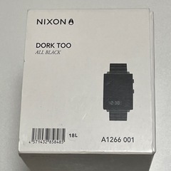 未使用 ニクソン 音声機能付き時計