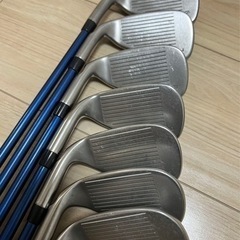 値下げ！ピンPING GMAXアイアンセット7本。#6〜W,U,S。