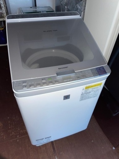 No.1602 SHARP 8/4.5kg 洗濯乾燥機　2015年製　近隣配送無料