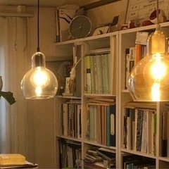 値下げしました❗️LEDエジソンランプ付きペンダントライト