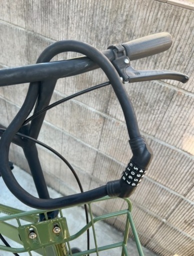 ニコ　カルオリ　14インチ　室内保管　良品　鍵付き 軽量】アルミ折りたたみ自転車 カルオリ 14インチ 室内保管 良品