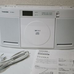 未使用☆CDラジオ TY-CDL5 2010年製 TOSHIBA 東芝