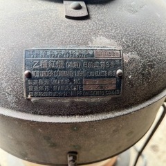 ⚒日本船燈 Z種紅燈 油用 日船式 アンティーク