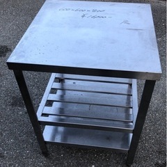 ⭐︎中古品　作業台　600×600×800mm  厨房用品⭐︎