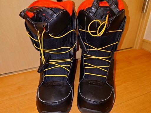 【美品_即日発送】SALOMON スノボブーツ　 FACTION JP 25cm SALOMON サロモン スノーボード ブーツ FACTION BOA 24-25