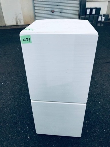 2183番 ユーイング✨冷凍冷蔵庫✨UR-F110H‼️