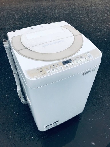 ♦️EJ2196番SHARP全自動電気洗濯機 【2015年製】