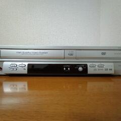 DVDプレーヤー一体型VHSビデオデッキ{MITSUBISHI ...