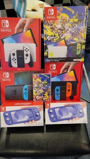 Switch6台セット+スプラトゥーン3未開封