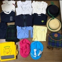 （お譲り先決まりました）東菅幼稚園 園服、体操服、帽子、鞄等
